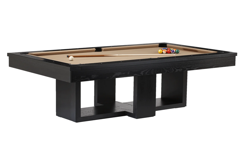 The "Mohave" 8ft Pool Table in Ebony by American Heritage