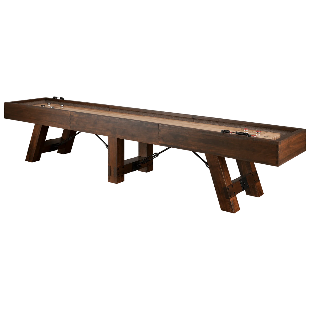 The "Savannah" Shuffleboard Table in Sable by American Heritage