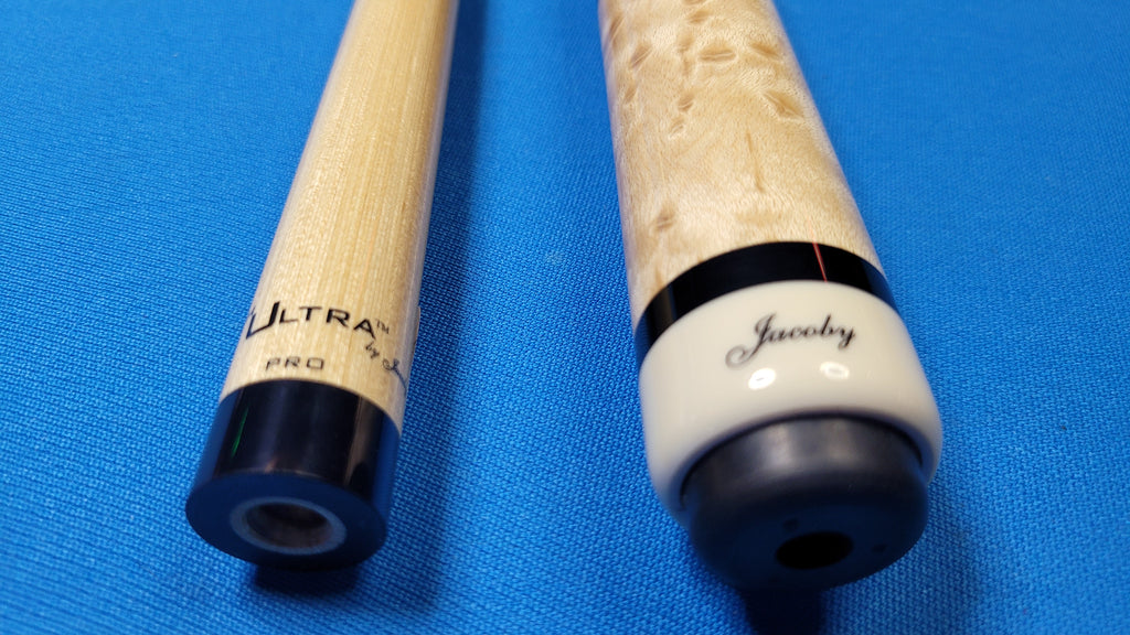 JACOBY Ebonized Natural Maple Wrapless Pool Cue – Buffalo Billiards