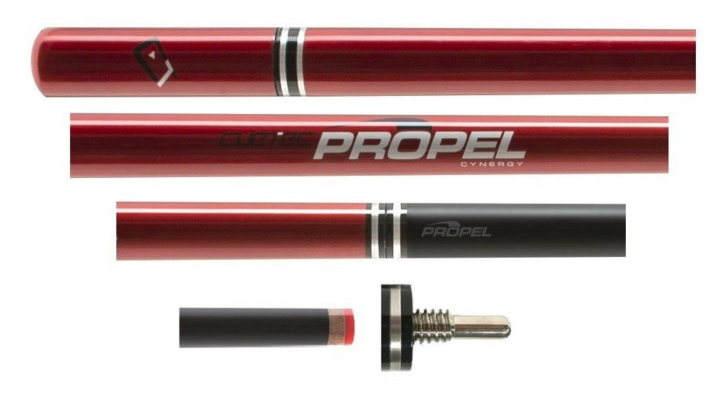 Cuetec "PROPEL" RUBY RED Jump Cue